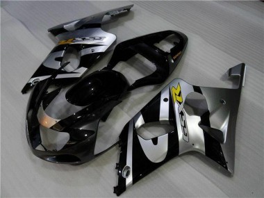 Suzuki GSXR 1000 K1 2000-2002 - Argent Noir