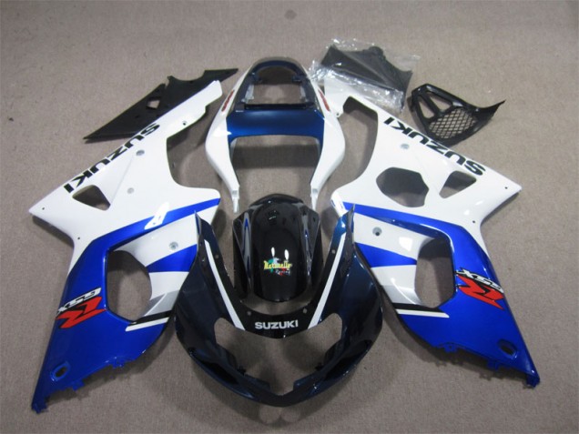 Suzuki GSXR 1000 K1 2000-2002 - Blanc Bleu Suzuki GSXR 1000 K1 2000-2002 - Blanc Bleu
