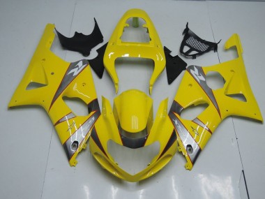 Suzuki GSXR 1000 K1 2000-2002 - Jaune et Gris