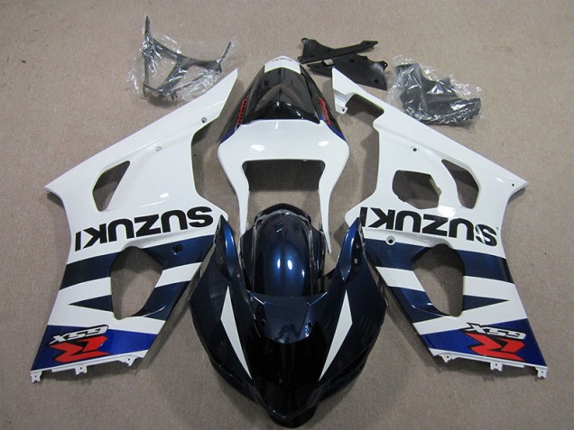 Suzuki GSXR 1000 K3 2003-2004 - Blanc Bleu Noir Décalque Suzuki GSXR 1000 K3 2003-2004 - Blanc Bleu Noir Décalque