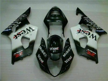Suzuki GSXR 1000 K3 2003-2004 - Blanc Noir