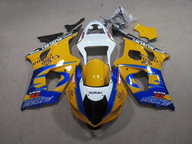 Suzuki GSXR 1000 K3 2003-2004 - Jaune Bleu Corona Extra Suzuki GSXR 1000 K3 2003-2004 - Jaune Bleu Corona Extra