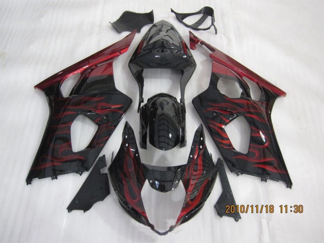 Suzuki GSXR 1000 K3 2003-2004 - Noir Rouge Flamme Suzuki GSXR 1000 K3 2003-2004 - Noir Rouge Flamme