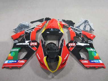 Suzuki GSXR 1000 K3 2003-2004 - Rouge Vert Noir