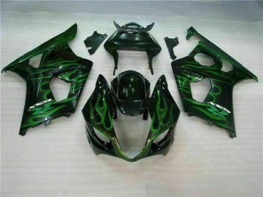 Suzuki GSXR 1000 K3 2003-2004 - Vert Noir