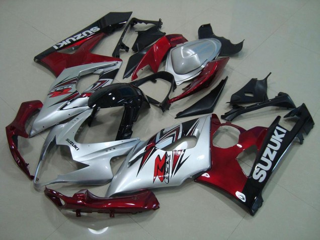 Suzuki GSXR 1000 K5 2005-2006 - Argent Rouge Suzuki GSXR 1000 K5 2005-2006 - Argent Rouge