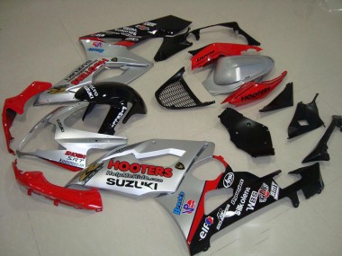 Suzuki GSXR 1000 K5 2005-2006 - Argent et Rouge