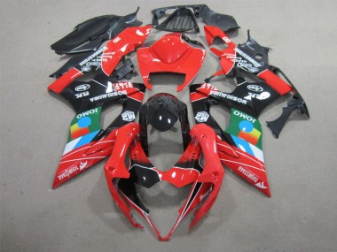 Suzuki GSXR 1000 K5 2005-2006 - Noir Rouge Vert