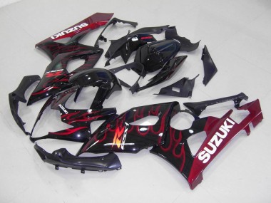 Suzuki GSXR 1000 K5 2005-2006 - Rouge Flamme