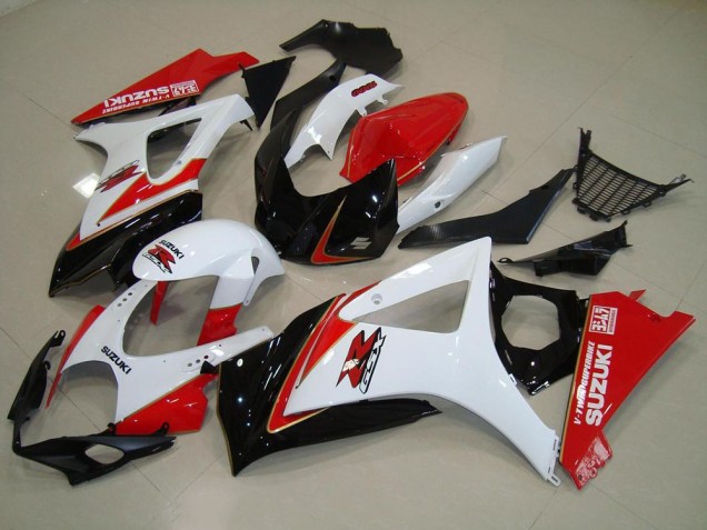 Suzuki GSXR 1000 K7 2007-2008 - Blanc Rouge Noir Suzuki GSXR 1000 K7 2007-2008 - Blanc Rouge Noir
