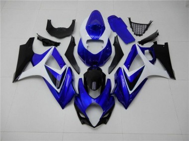 Suzuki GSXR 1000 K7 2007-2008 - Bleu Blanc Noir