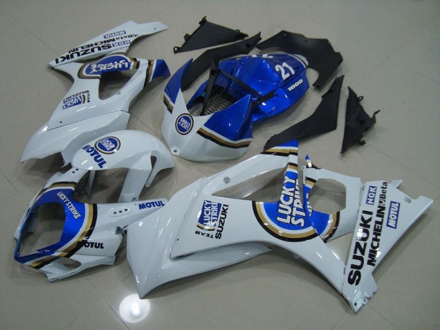 Suzuki GSXR 1000 K7 2007-2008 - Bleu Lucky Strike Suzuki GSXR 1000 K7 2007-2008 - Bleu Lucky Strike