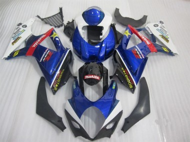 Suzuki GSXR 1000 K7 2007-2008 - Bleu Noir Rockstar