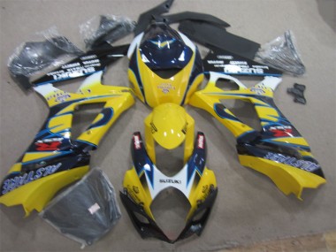 Suzuki GSXR 1000 K7 2007-2008 - Jaune Bleu