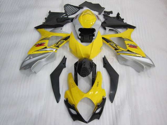 Suzuki GSXR 1000 K7 2007-2008 - Jaune Noir Suzuki GSXR 1000 K7 2007-2008 - Jaune Noir