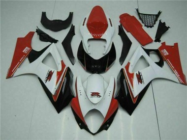 Suzuki GSXR 1000 K7 2007-2008 - Rouge Blanc