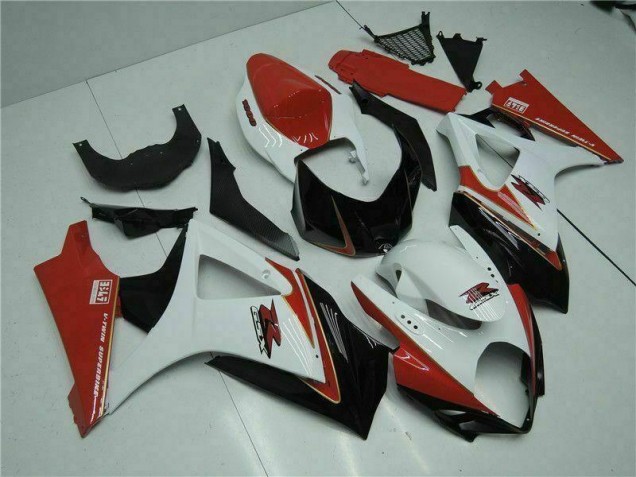 Suzuki GSXR 1000 K7 2007-2008 - Rouge Blanc Suzuki GSXR 1000 K7 2007-2008 - Rouge Blanc