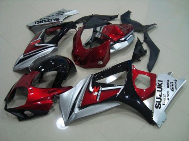 Suzuki GSXR 1000 K7 2007-2008 - Rouge Noir Argent