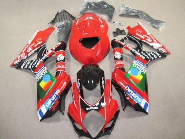 Suzuki GSXR 1000 K7 2007-2008 - Rouge Noir