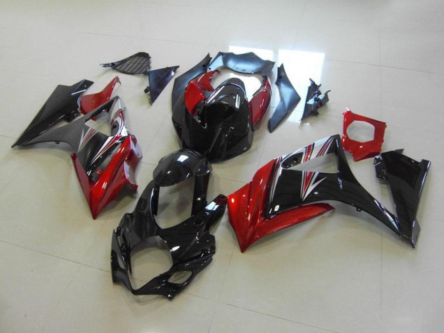 Suzuki GSXR 1000 K7 2007-2008 - Rouge Noir No Décalque Suzuki GSXR 1000 K7 2007-2008 - Rouge Noir No Décalque