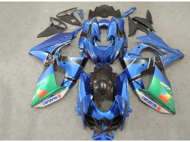 Suzuki GSXR 1000 K9 2009-2016 - Bleu Vert JOMO Suzuki GSXR 1000 K9 2009-2016 - Bleu Vert JOMO
