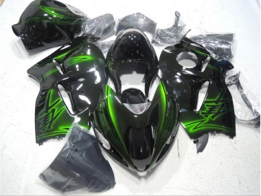 Suzuki GSXR 1300 Hayabusa 1996-2007 - Noir Vert