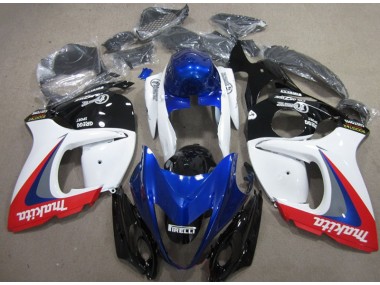 Suzuki GSXR 1300 Hayabusa 2008-2019 - Blanc Bleu Makita