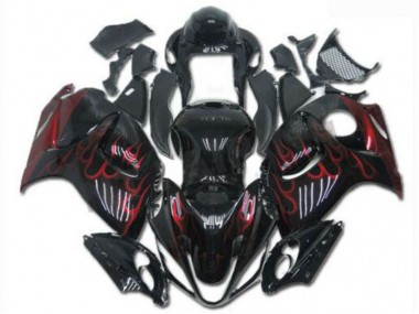 Suzuki GSXR 1300 Hayabusa 2008-2019 - Noir Rouge
