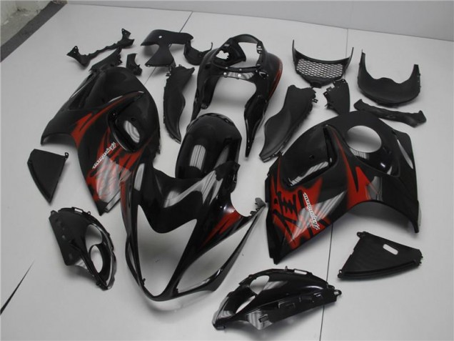 Suzuki GSXR 1300 Hayabusa 2008-2019 - Noir Rouge Suzuki GSXR 1300 Hayabusa 2008-2019 - Noir Rouge