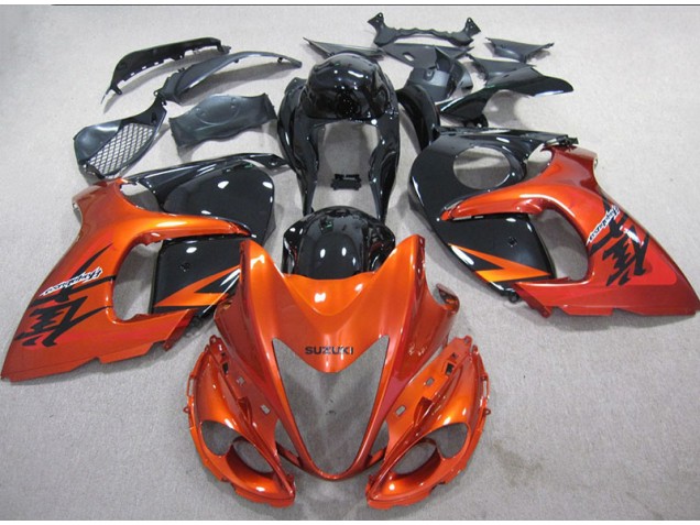 Suzuki GSXR 1300 Hayabusa 2008-2019 - Orange Noir Suzuki GSXR 1300 Hayabusa 2008-2019 - Orange Noir