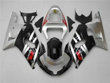 Suzuki GSXR 600 / 750 K1 K2 K3 2001-2003 - Argent