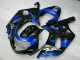 Suzuki GSXR 600 / 750 K1 K2 K3 2001-2003 - Bleu Noir Suzuki GSXR 600 / 750 K1 K2 K3 2001-2003 - Bleu Noir
