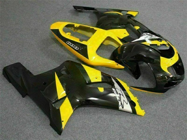 Suzuki GSXR 600 / 750 K1 K2 K3 2001-2003 - Jaune Noir Suzuki GSXR 600 / 750 K1 K2 K3 2001-2003 - Jaune Noir