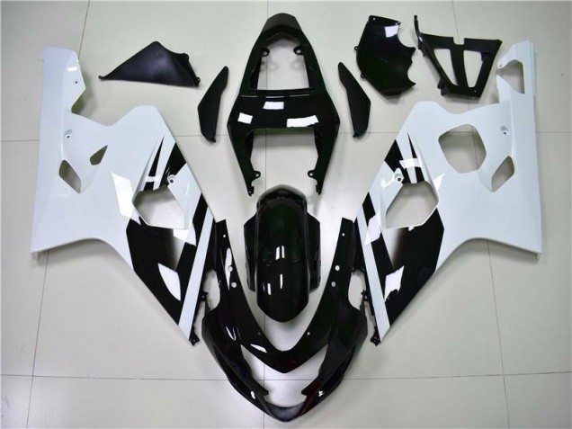 Suzuki GSXR 600 / 750 K4 2004-2005 - Blanc Noir Suzuki GSXR 600 / 750 K4 2004-2005 - Blanc Noir