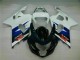 Suzuki GSXR 600 / 750 K4 2004-2005 - Blanc Noir Suzuki GSXR 600 / 750 K4 2004-2005 - Blanc Noir