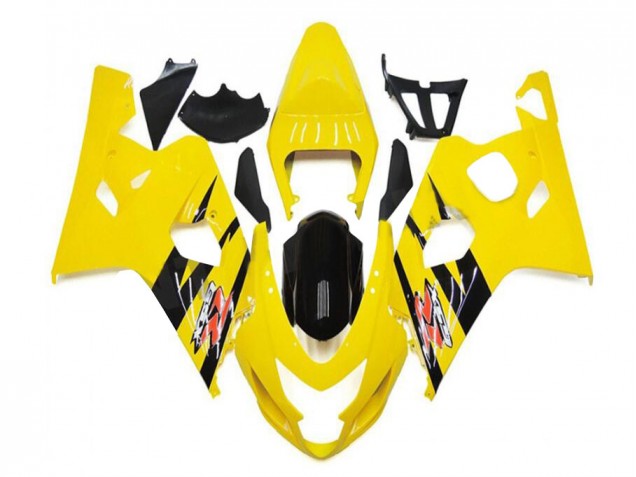 Suzuki GSXR 600 / 750 K4 2004-2005 - Jaune Noir Suzuki GSXR 600 / 750 K4 2004-2005 - Jaune Noir