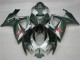 Suzuki GSXR 600 / 750 K6 2006-2007 - Argent Noir Suzuki GSXR 600 / 750 K6 2006-2007 - Argent Noir
