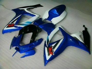 Suzuki GSXR 600 / 750 K6 2006-2007 - Bleu Blanc