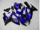 Suzuki GSXR 600 / 750 K6 2006-2007 - Bleu Noir Suzuki GSXR 600 / 750 K6 2006-2007 - Bleu Noir