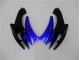 Suzuki GSXR 600 / 750 K6 2006-2007 - Bleu Noir Suzuki GSXR 600 / 750 K6 2006-2007 - Bleu Noir