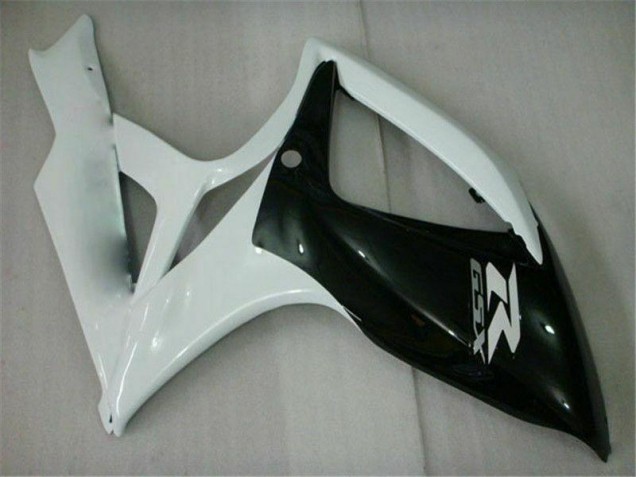 Suzuki GSXR 600 / 750 K6 2006-2007 - Noir Blanc Suzuki GSXR 600 / 750 K6 2006-2007 - Noir Blanc