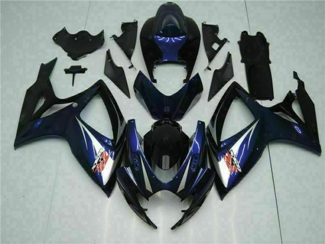 Suzuki GSXR 600 / 750 K6 2006-2007 - Noir Bleu Suzuki GSXR 600 / 750 K6 2006-2007 - Noir Bleu