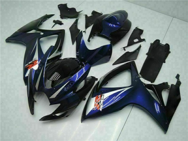 Suzuki GSXR 600 / 750 K6 2006-2007 - Noir Bleu Suzuki GSXR 600 / 750 K6 2006-2007 - Noir Bleu