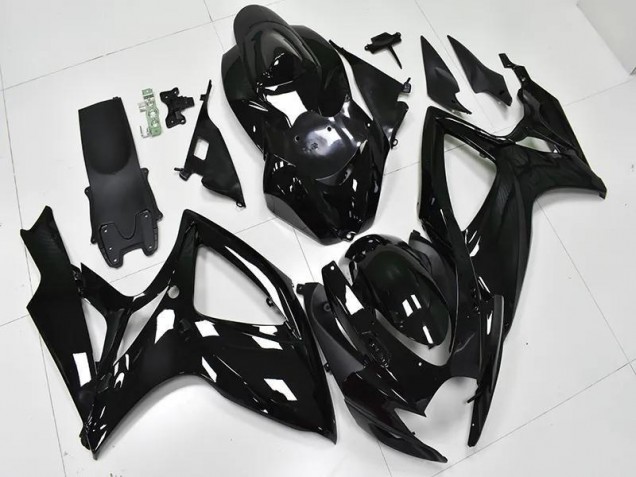 Suzuki GSXR 600 / 750 K6 2006-2007 - Noir Brillant Suzuki GSXR 600 / 750 K6 2006-2007 - Noir Brillant
