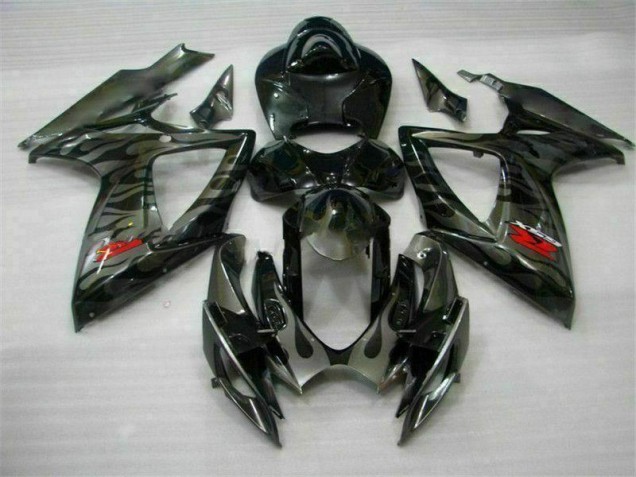 Suzuki GSXR 600 / 750 K6 2006-2007 - Noir Suzuki GSXR 600 / 750 K6 2006-2007 - Noir