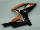 Suzuki GSXR 600 / 750 K6 2006-2007 - Noir Orange Suzuki GSXR 600 / 750 K6 2006-2007 - Noir Orange