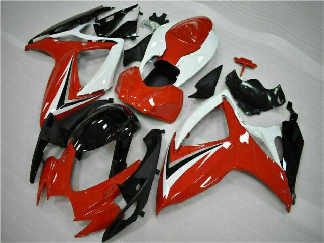 Suzuki GSXR 600 / 750 K6 2006-2007 - Rouge Blanc Suzuki GSXR 600 / 750 K6 2006-2007 - Rouge Blanc