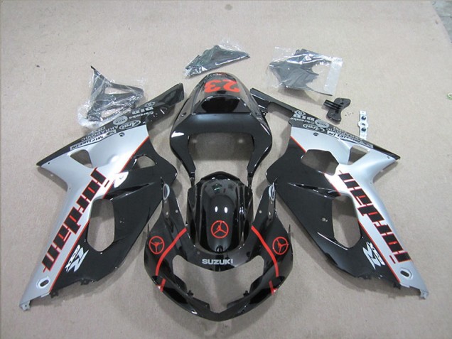 Suzuki GSXR 600 K1 K2 K3 2001-2003 - Noir Rouge 23 Suzuki GSXR 600 K1 K2 K3 2001-2003 - Noir Rouge 23