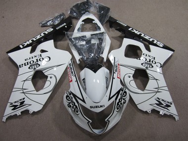 Suzuki GSXR 600 K4 2004-2005 - Blanc Corona Extra Motul