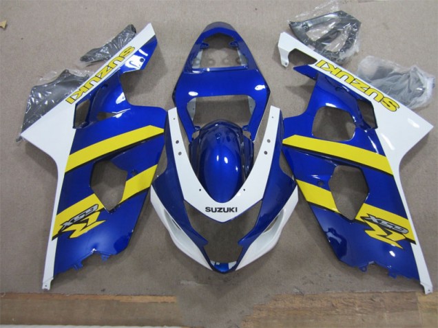 Suzuki GSXR 600 K4 2004-2005 - Bleu Blanc Jaune